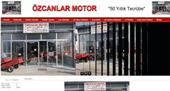 Desktop Screenshot of ozcanlarmotor.com